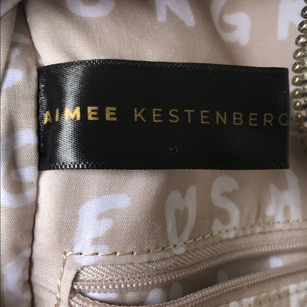 Aimee Kestenberg Tamitha Puffer Backpack in White Quilted Nylon, excellent - Picture 10 of 10